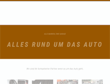 Tablet Screenshot of garageruegg.ch